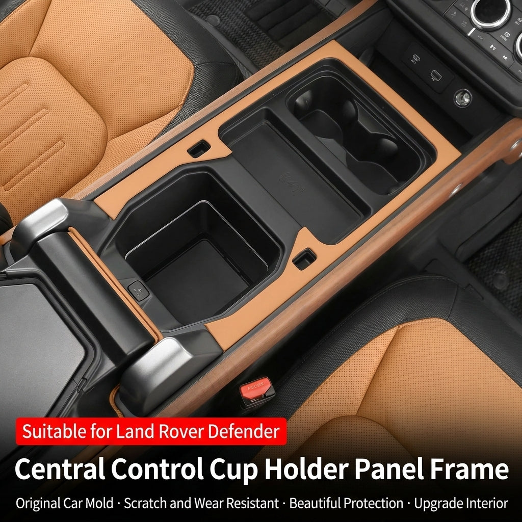 Additional product photo of Defender 90/110/130 Console Cup Holder & Shifter Panel Trim (2020–2025)