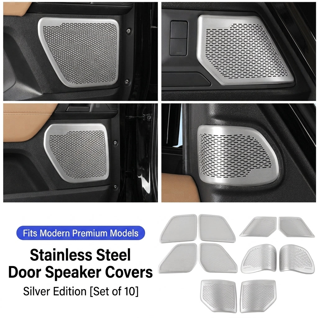 Additional product photo of 2020-2026 Defender 110/90/130 Door Speaker Grille Cover & A-Pillar Decorative Trim