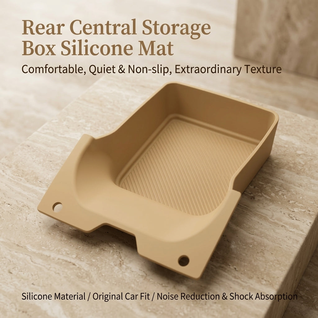 Additional product photo of 2023–2026 Range Rover (5-Seat) Rear Armrest Storage Box Silicone Mats