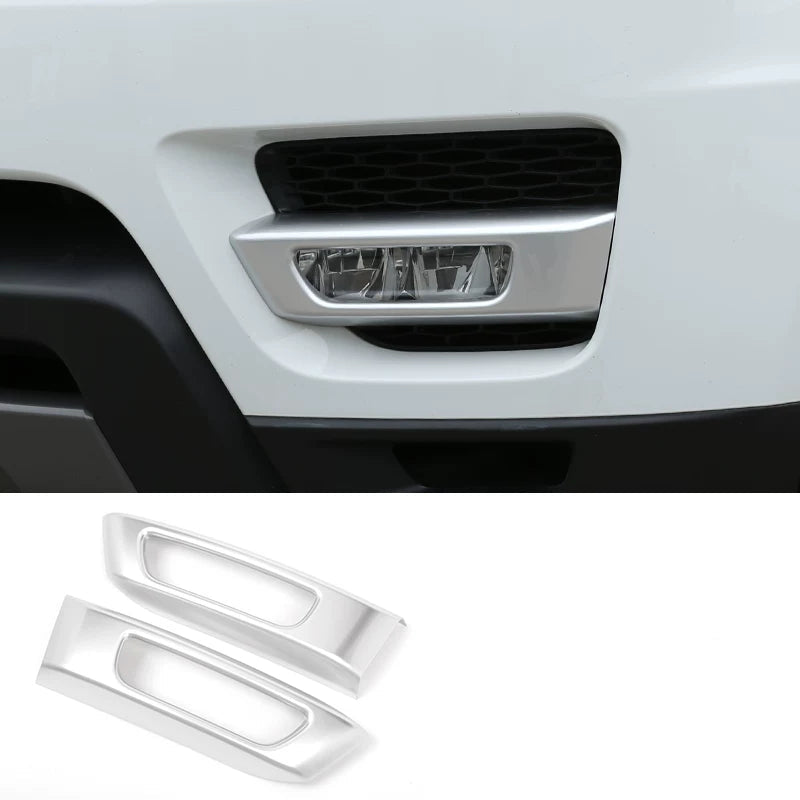 Additional product photo of Range Rover Sport Front Fog Light Trim Bezels & Grille Accent Strips (2014–2017)