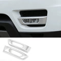 Additional product photo of Range Rover Sport Front Fog Light Trim Bezels & Grille Accent Strips (2014–2017)