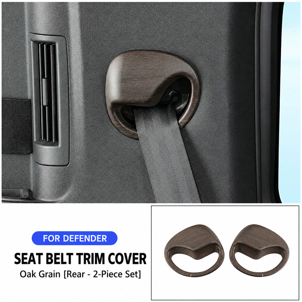 Compatible with 2020-2026 Defender 90/110/130 B-Pillar Seat Belt Decorative Cover Trim