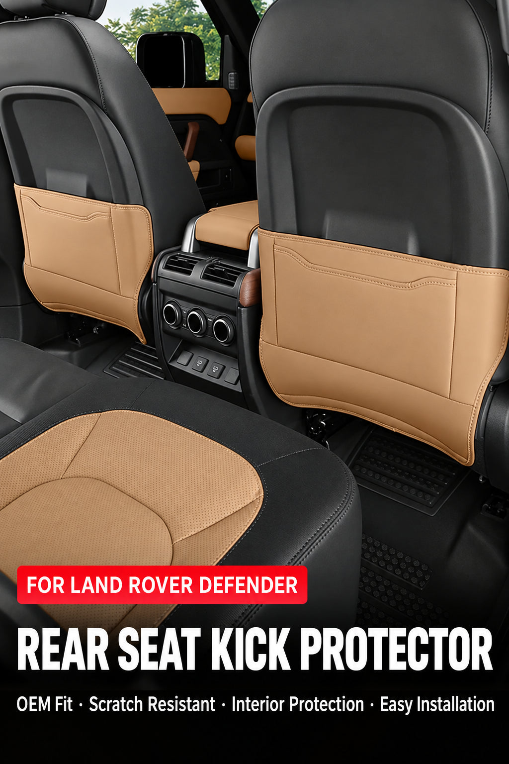 Custom-Molded Defender Seat Fit