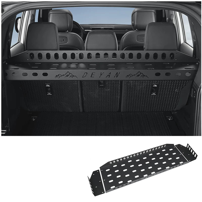 Additional product photo of Land Rover Defender 110 Trunk Modular Cargo Expansion Storage Rack & Molle Panel (2020–2026)