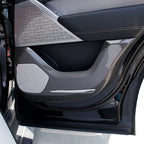 Additional product photo of Range Rover Velar Carbon Fiber Pattern Seat Back Anti-Kick Mats (2017–2026)