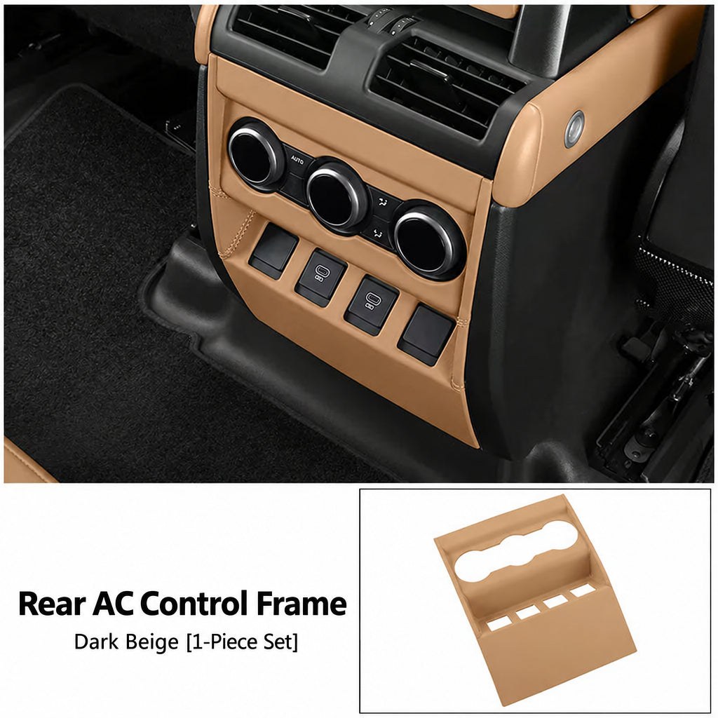 Additional product photo of Defender (2020-2026) Rear Air Vent Trim & Kick Plate, Leather-Look Interior Protection for 90
