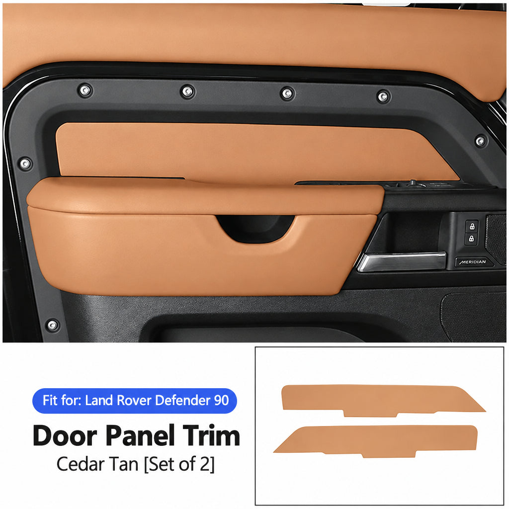 Compatible with 2020-2026 Defender 90/110/130 Interior Door Panel Protective Trim