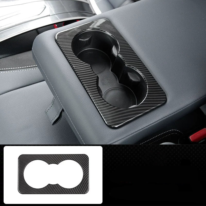 Compatible with 2017-2025 Discovery 5 Rear Cup Holder Frame Trim