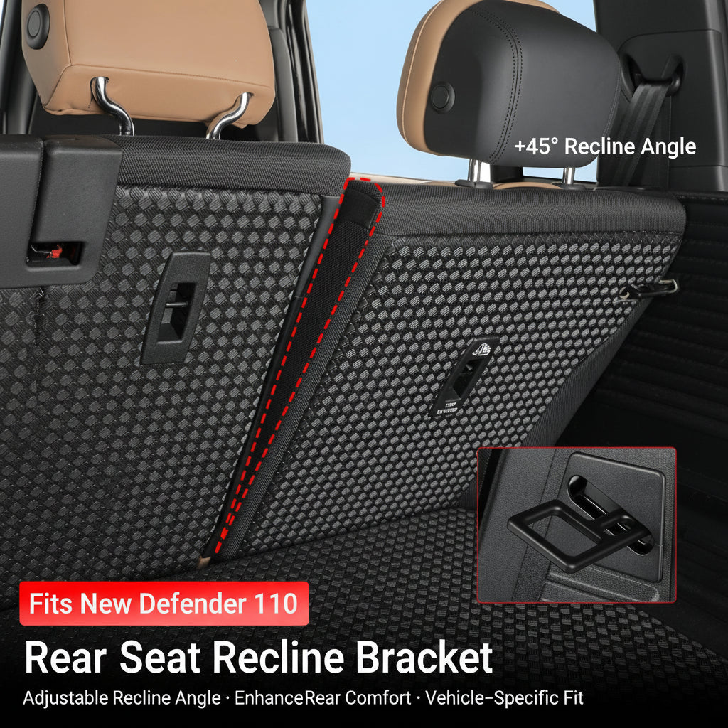 2020-2026 Defender 110 Rear Seat Backrest Tilt Adjustment Bracket Lock