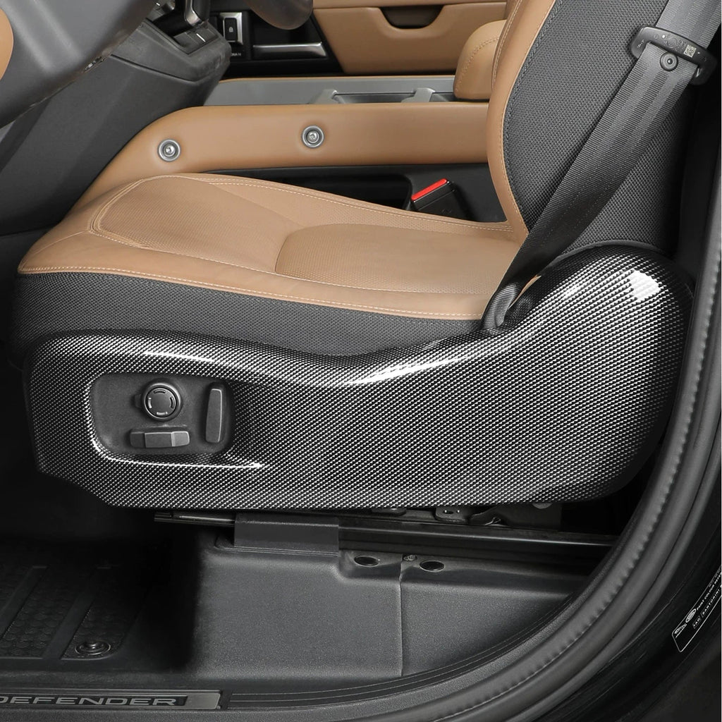 Suitable for 20-26 Land Rover Defender 110 all-inclusive seat adjustment frame 130/90 button decorative protective cover