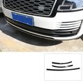 Additional product photo of Range Rover Front Bumper Trim Strips - Gloss Black Shadow Pack (2018–2022)