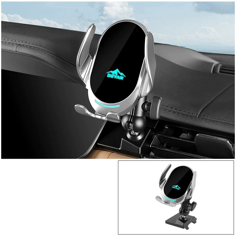 Additional product photo of Range Rover & Range Rover Sport MagSafe Wireless Car Phone Mount Charger (2023–2026)