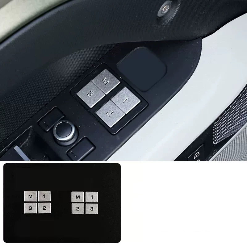 Additional product photo of Land Rover Defender 90/110/130 Overhead Sunroof Switch Button Decal Overlays (2020–2026)