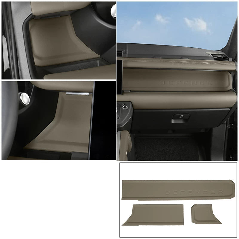 Additional product photo of Defender 90/110 Dashboard Emblem Trim & Passenger Dash Strip (2020–2026)