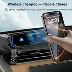 Additional product photo of 2023-2026 Range Rover Sport Wireless Car Charger Phone Holder & Navigation Mount