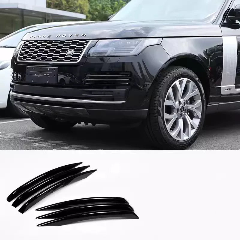 Additional product photo of Range Rover Front Fog Light Bezel & Lower Grille Chrome Trim (2018–2022)