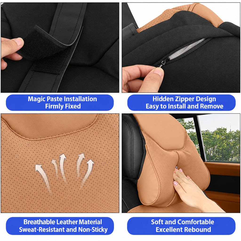 Compatible with 2020-2026 Defender 90/110/130 Car Headrest Seat Neck Support Pillow