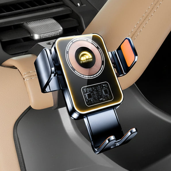 Additional product photo of 2020-2026 Defender 110/90/130 Wireless Charging Phone Holder & Navigation Mount