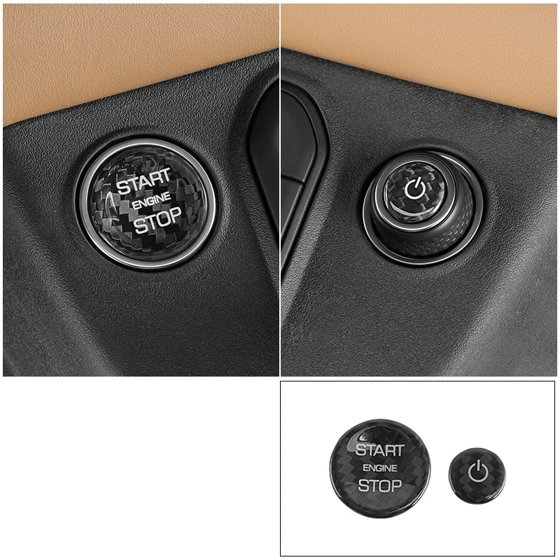 Additional product photo of Land Rover Defender 90/110 Engine Start/Stop Push Button Ring Cover (2020–2026)