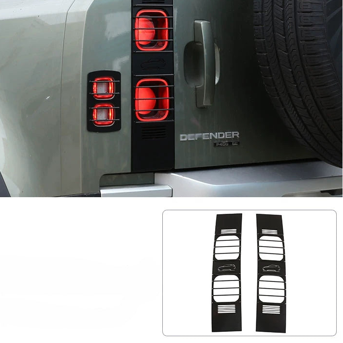 Additional product photo of Defender 90/110 Front & Rear Headlight & Taillight Bezel Frames (2020–2025)