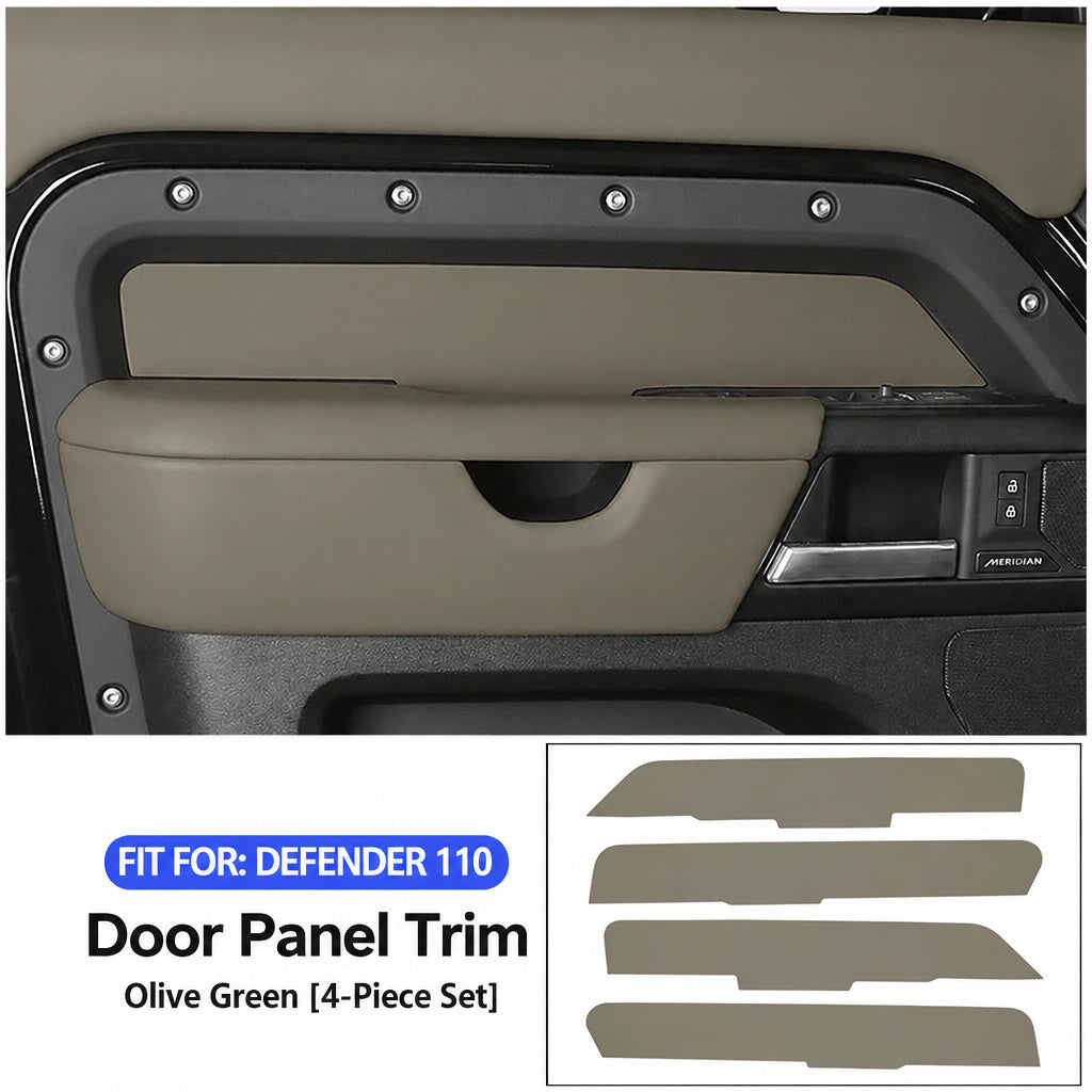 Compatible with 2020-2026 Defender 90/110/130 Interior Door Panel Protective Trim