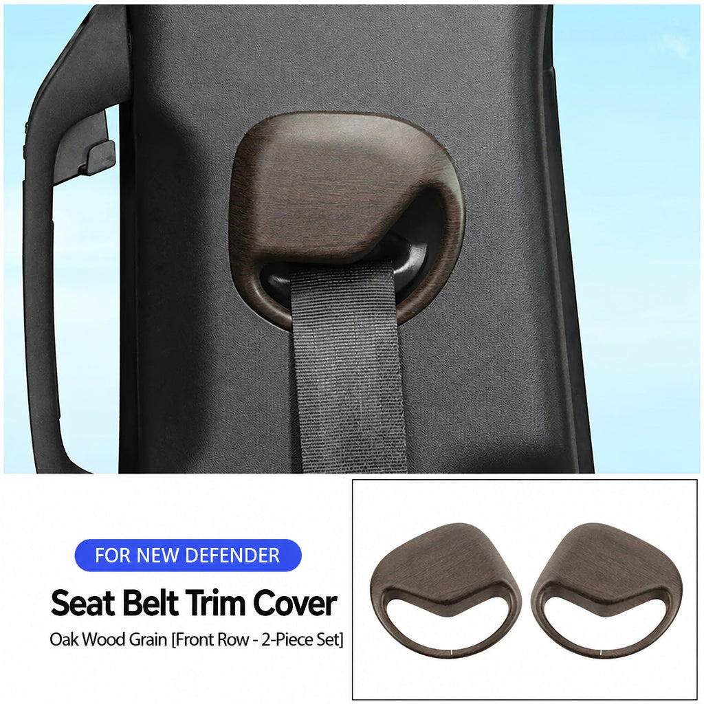 Compatible with 2020-2026 Defender 90/110/130 B-Pillar Seat Belt Decorative Cover Trim