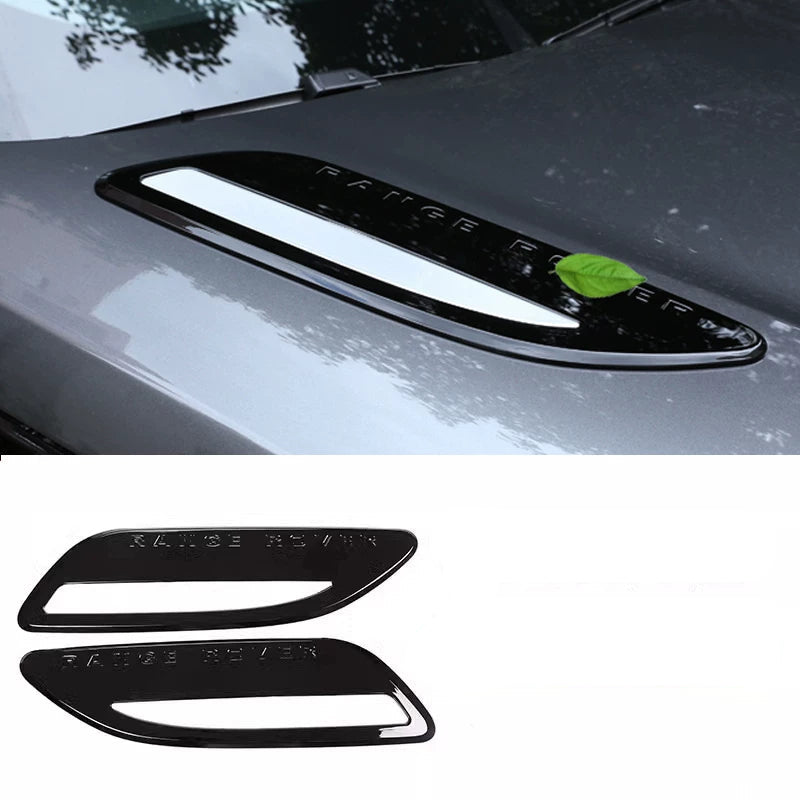 Additional product photo of Range Rover Velar Upgraded Front Hood Trim Panel Accents (2017–2025)