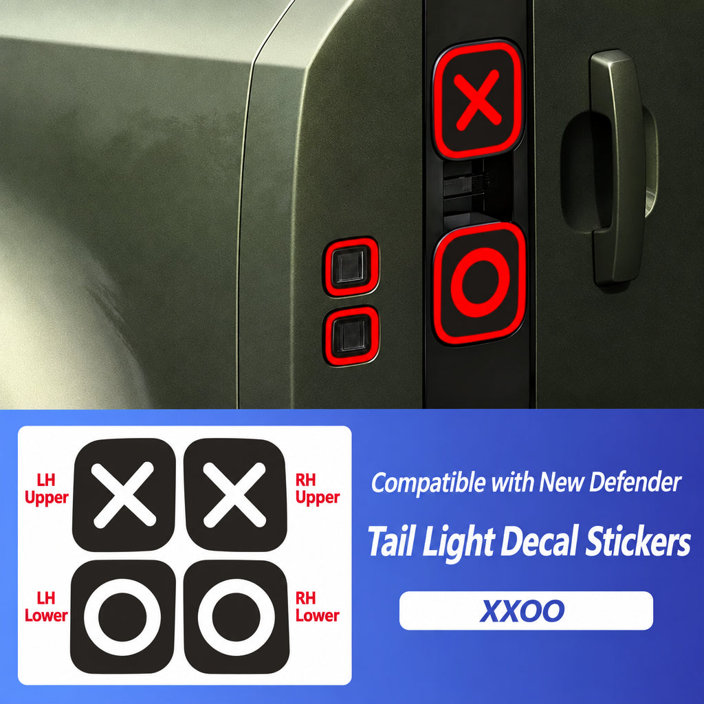 Compatible with 2020-2026 Defender 90/110/130 Creative Tail Light Decal Stickers