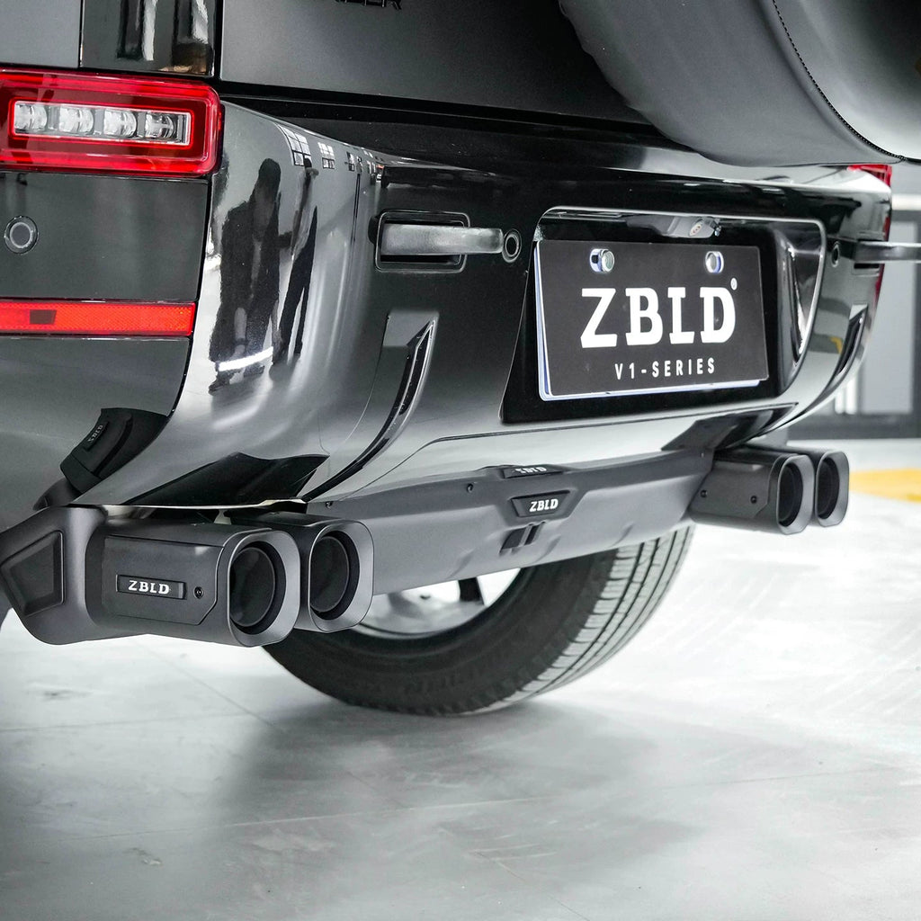 20-26 models Defender 110/90/130 modified ZBLD four tail throat Darth Vader exhaust pipe cover…