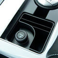Additional product photo of Range Rover Velar Center Console Cup Holder Storage Box Organizer (2017–2023)