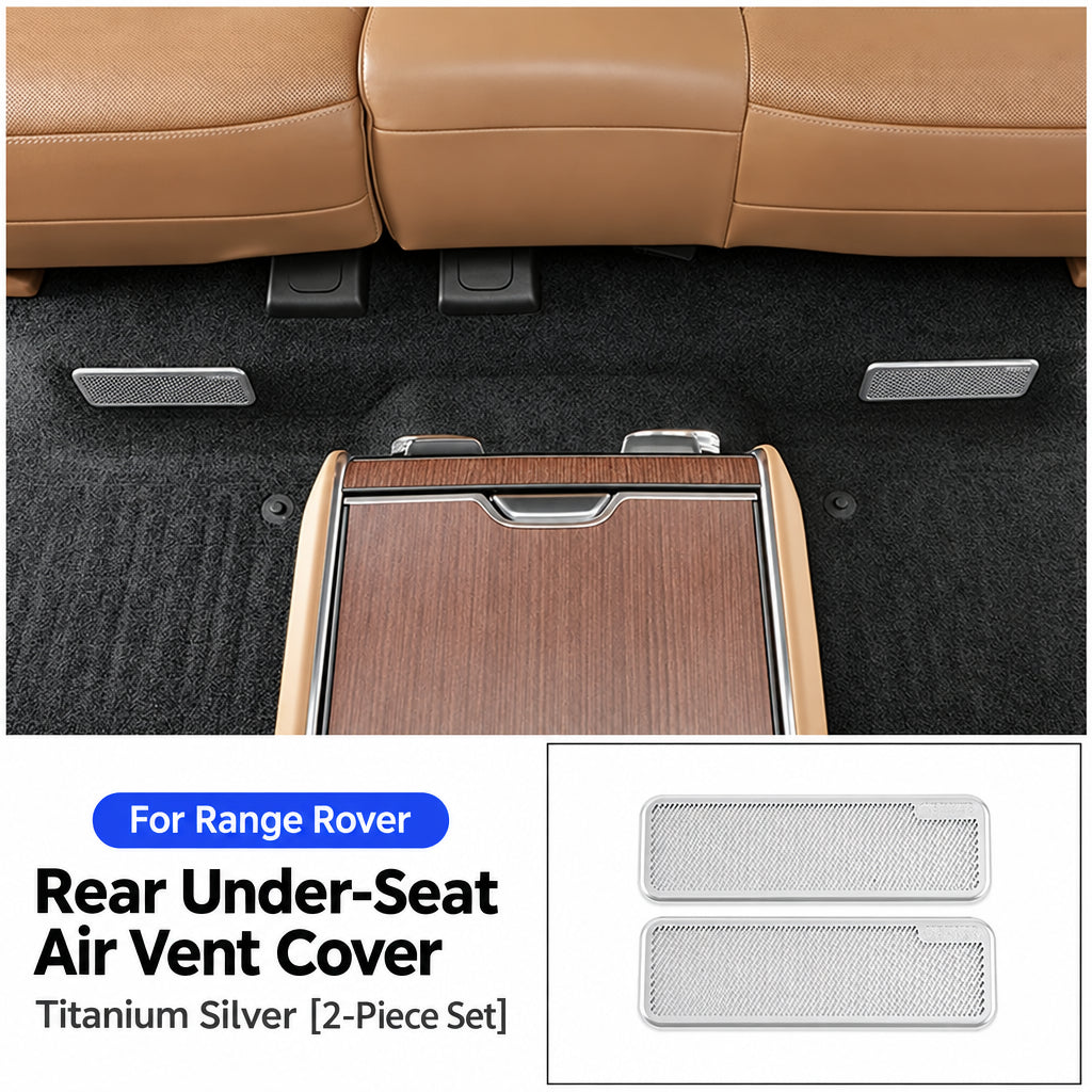 Compatible with 2023-2026 Range Rover Sport Under-Seat Air Vent Grille Covers
