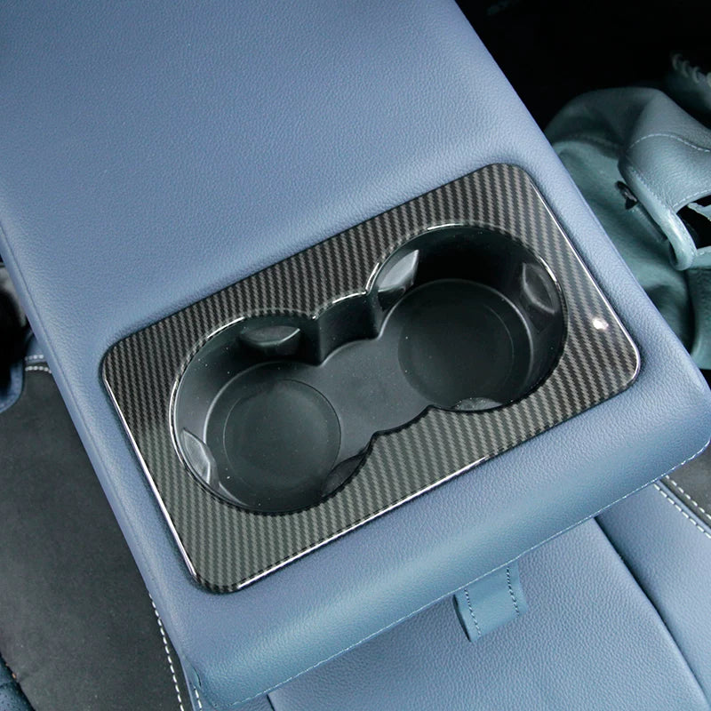Compatible with 2017-2025 Discovery 5 Rear Cup Holder Frame Trim