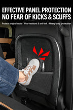 Compatible with 2020-2026 Defender 90/110/130 Seat Back Anti-Kick Protective Panels, Carbon Fiber Pattern