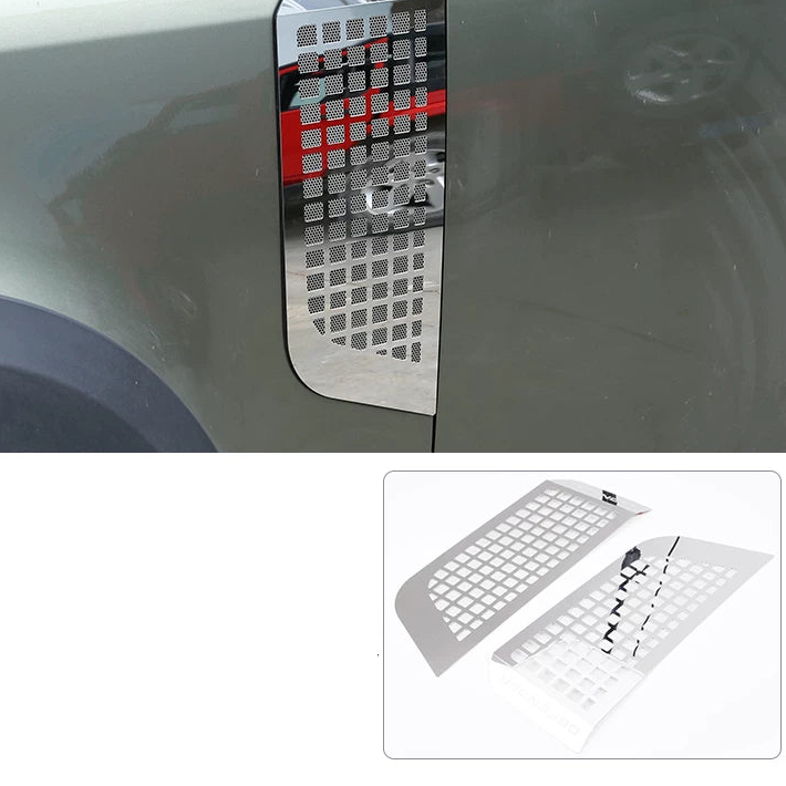 Additional product photo of Land Rover Defender 90/110/130 Side Fender Air Intake Grille Mesh Net (2020–2026)