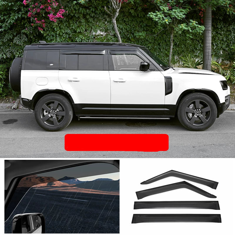Additional product photo of Defender 90/110 Side Rearview Mirror Rain Visor Eyebrows (2020–2026)