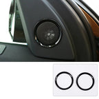 Compatible with 2020-2025 Discovery Sport Interior Speaker Trim, Tweeter Rings and Grille Covers