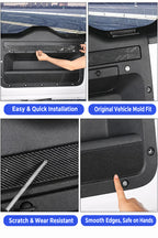 Compatible with 2020-2026 Defender 90/110/130 Trunk Tailgate Scratch-Proof Panel Trim, 2-Piece Set