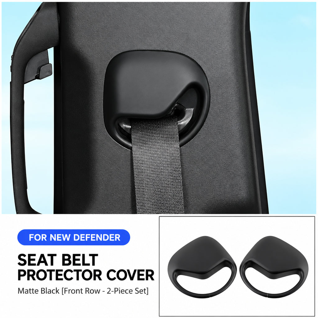 Compatible with 2020-2026 Defender 90/110/130 B-Pillar Seat Belt Decorative Cover Trim