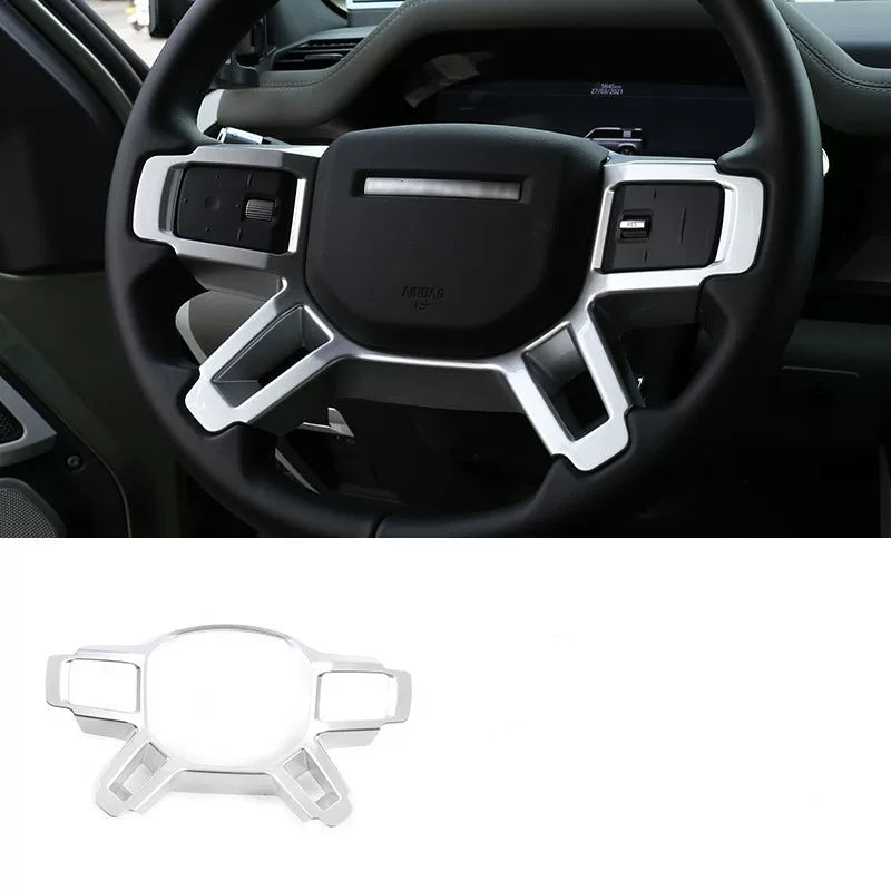 Additional product photo of Defender (2020-2026) Steering Wheel Button Trim Frame, Interior Accent Cover