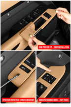 Compatible with 2020-2026 Defender 90/110/130 Leather Window Switch Frame Trim
