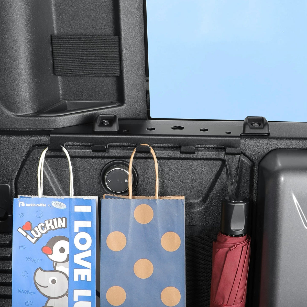 Additional product photo of 2020-2026 Defender 110/90/130 Trunk Hook & Expansion Storage Frame