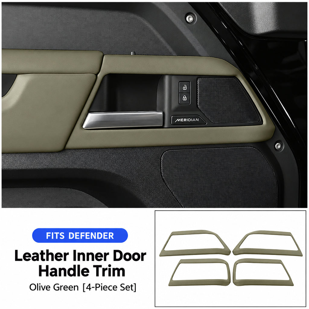 Compatible with 2020-2026 Defender 90/110/130 Interior Door Handle Bowl Frame Trim