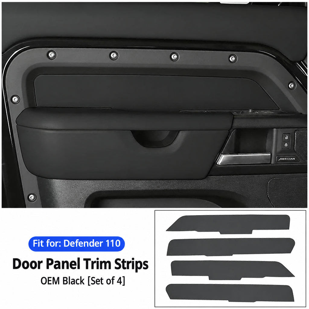 Compatible with 2020-2026 Defender 90/110/130 Interior Door Panel Protective Trim