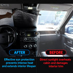 Compatible with Range Rover, Defender, Discovery Custom Front Windshield Sunshade Visor