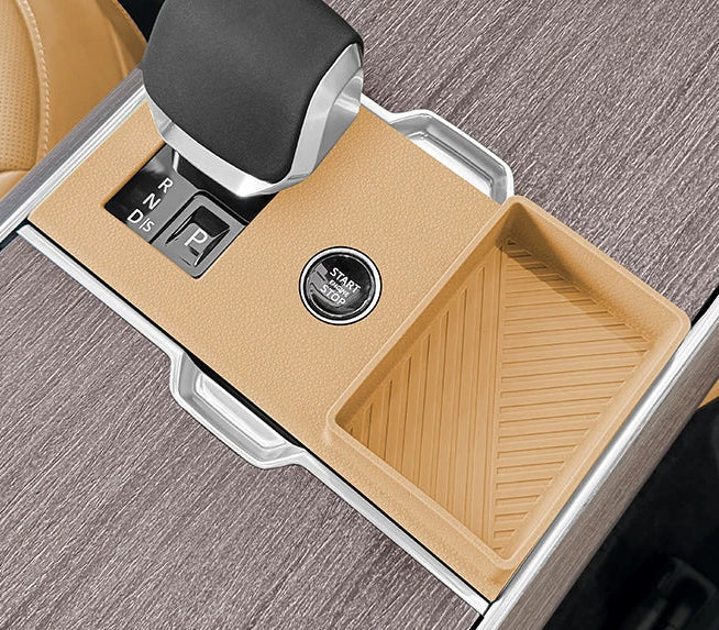 Additional product photo of 2024-2026 Range Rover Central Control Panel Gear Frame Protective Decorative Sticker