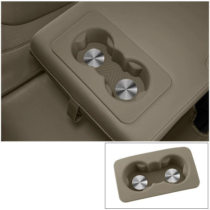 Additional product photo of Land Rover Defender, Range Rover & Discovery Rear Armrest Cup Holder Silicone Mat (2017–2026)