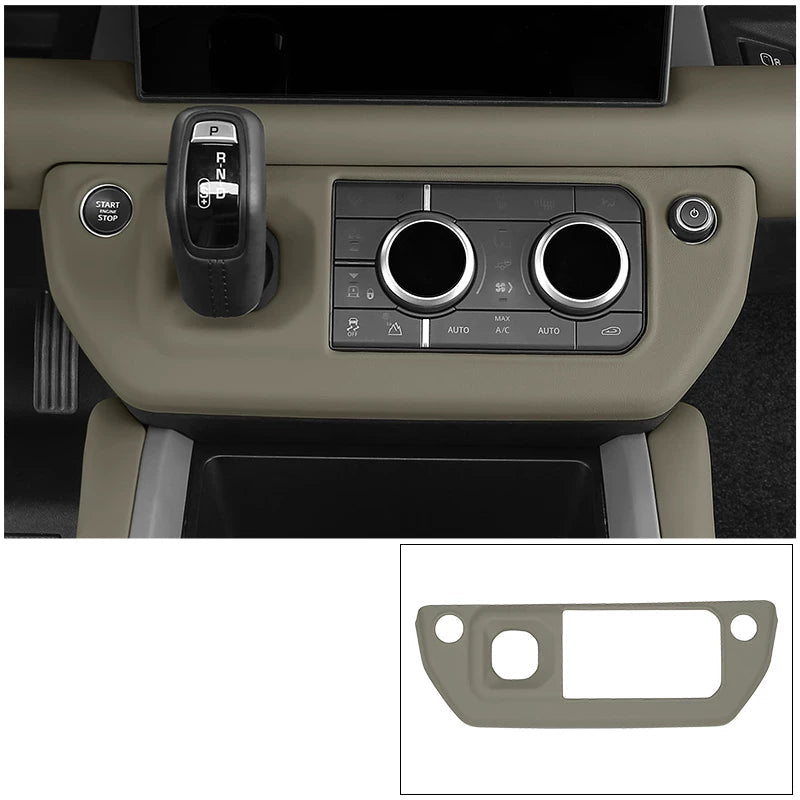 Additional product photo of Defender 90/110/130 Console Cup Holder & Shifter Panel Trim (2020–2025)