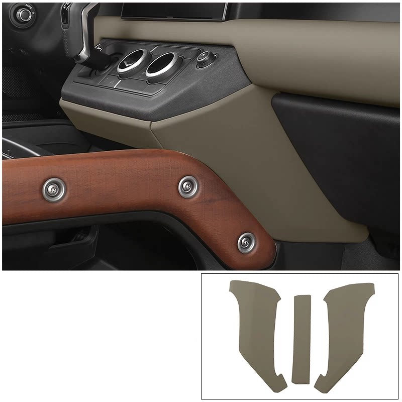 Compatible with 2020-2026 Defender 110/90 Console Knee Side Panels, Multiple Colors