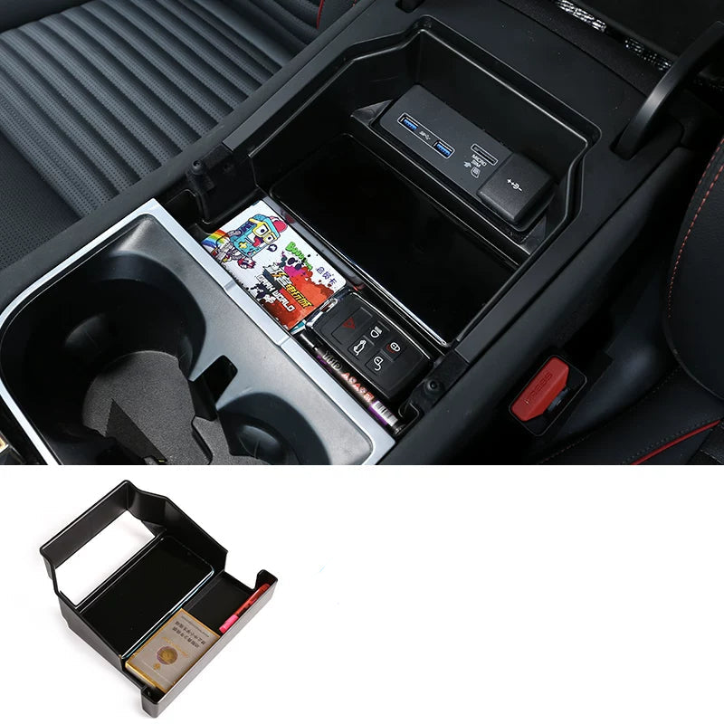 Additional product photo of Land Rover Discovery Sport Center Console Storage Box & Cup Holder Mat (2020–2025)