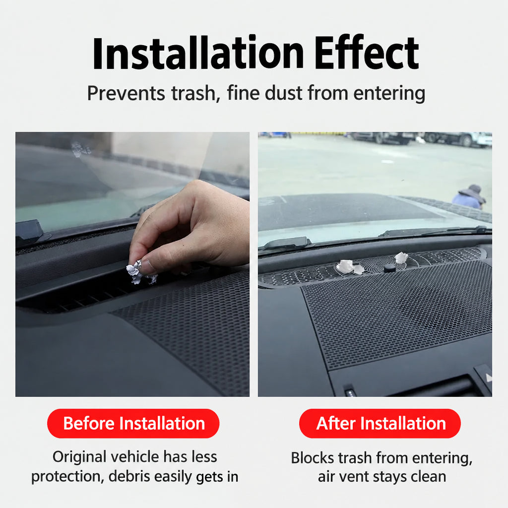 Before and after installation comparison